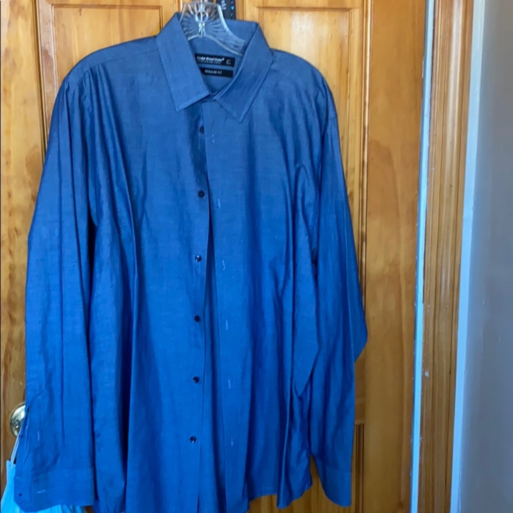Men’s Button Down Dress Shirt. Cedar Wood State